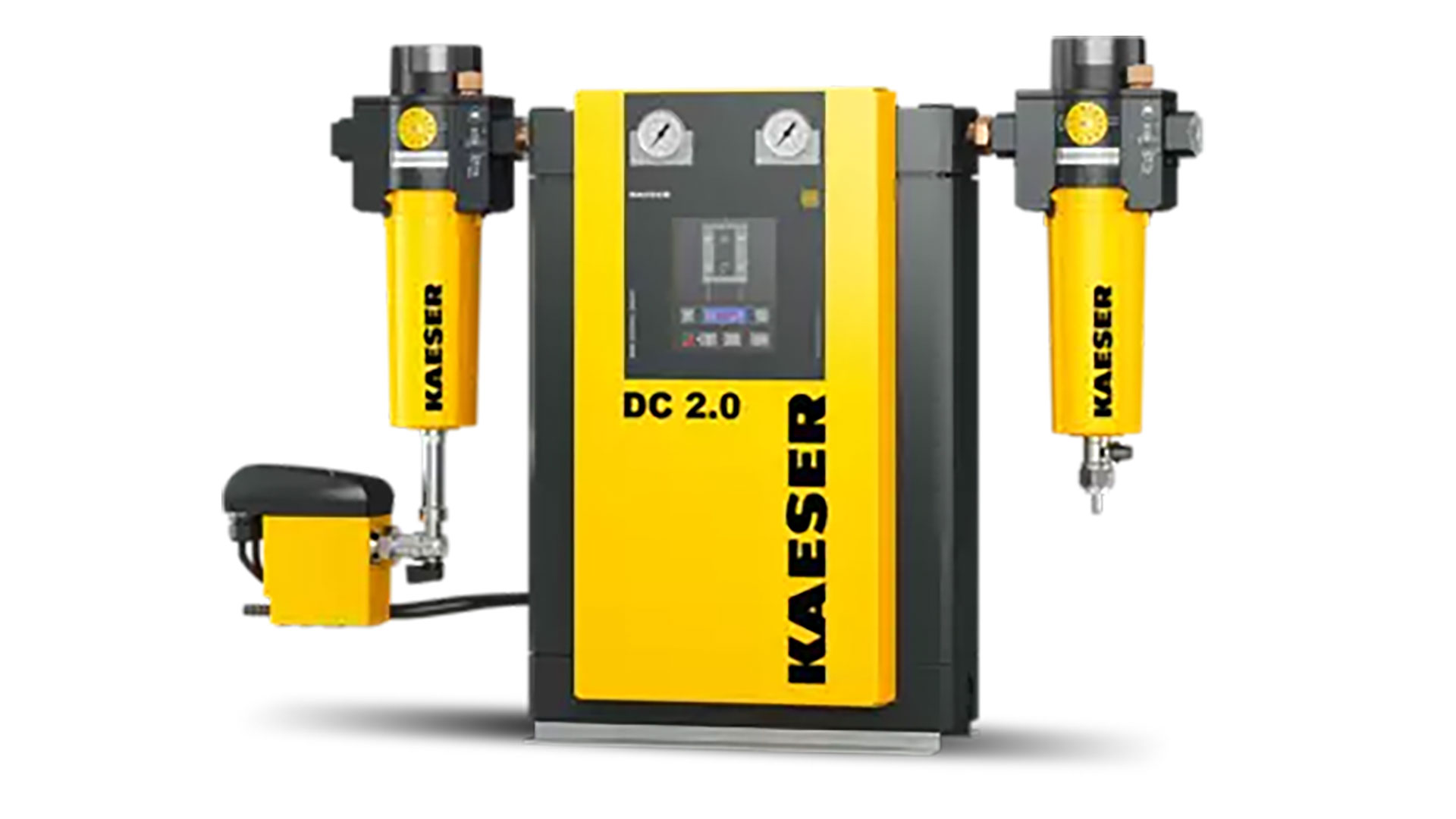  Heatless regenerative desiccant dryers from 0.20 to 1.13 m³/min 