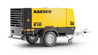 Portable compressors with diesel engines