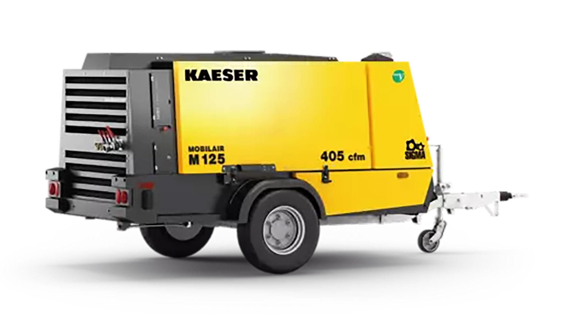 Versatile portable compressors up to 10.6 m³/min